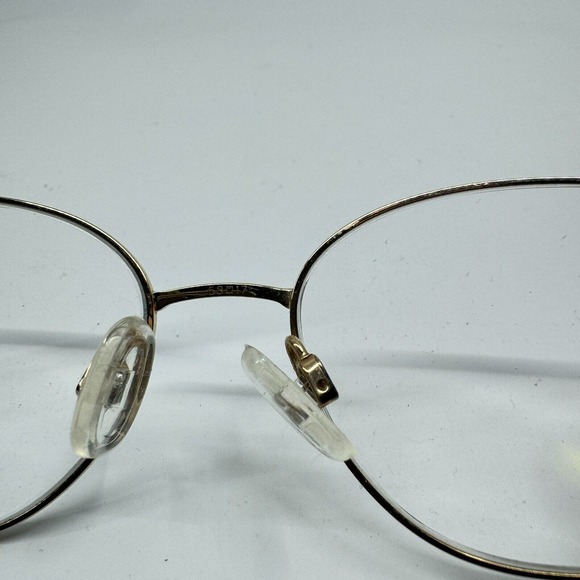 CHARMANT Titanium Copper Brown Rimless 140mm Eyeglasses Frame H11187 - Picture 7 of 8
